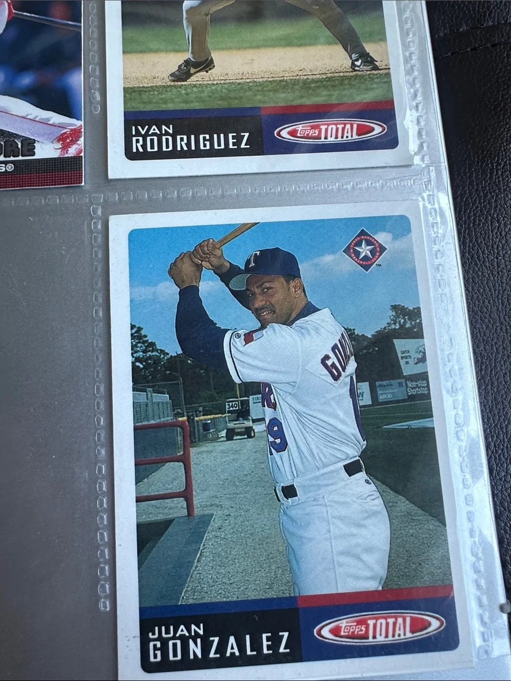 MLB Baseball Cards - Texas Rangers (Lot of 7) Topps Pacific Ivan Rodriguez